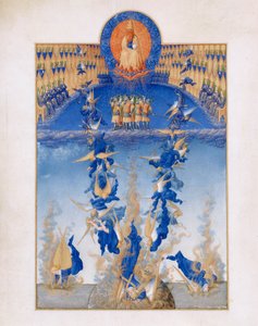 Très Riches Heures du duc de Berry Folio 64, versio: Kapinallisten enkelien lankeemus